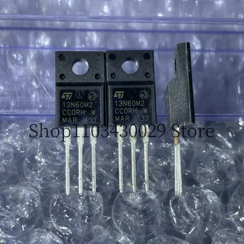 10Pcs New and Original STF13N60M2 13N60M2 TO-220F 11A 600V N-Channel Power MOSFET Transistor