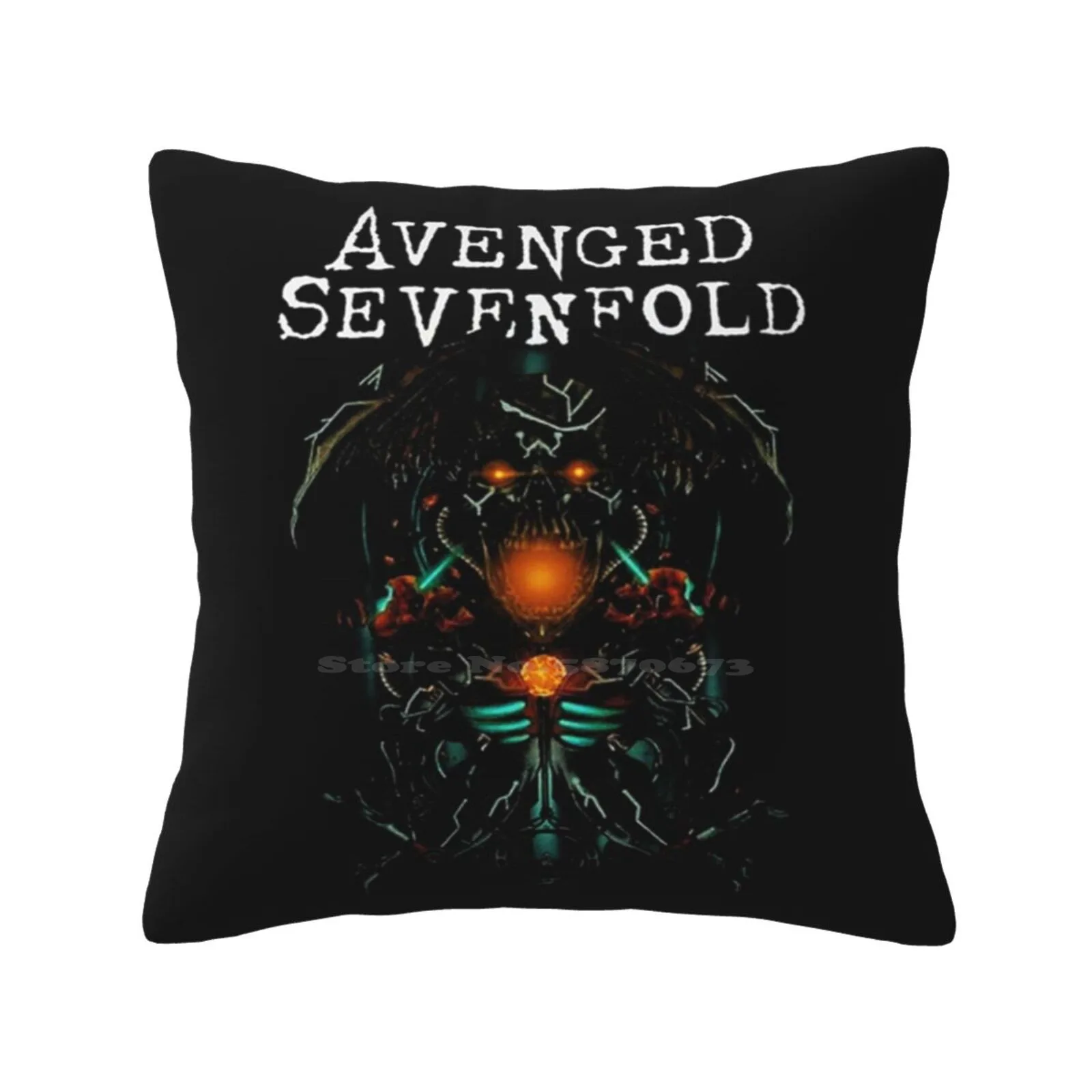 One Black Night Pillowslip Pillowcase Avenged Sevenfold Best Design Avenged Sevenfold Artwork Avenged Sevenfold Avenged