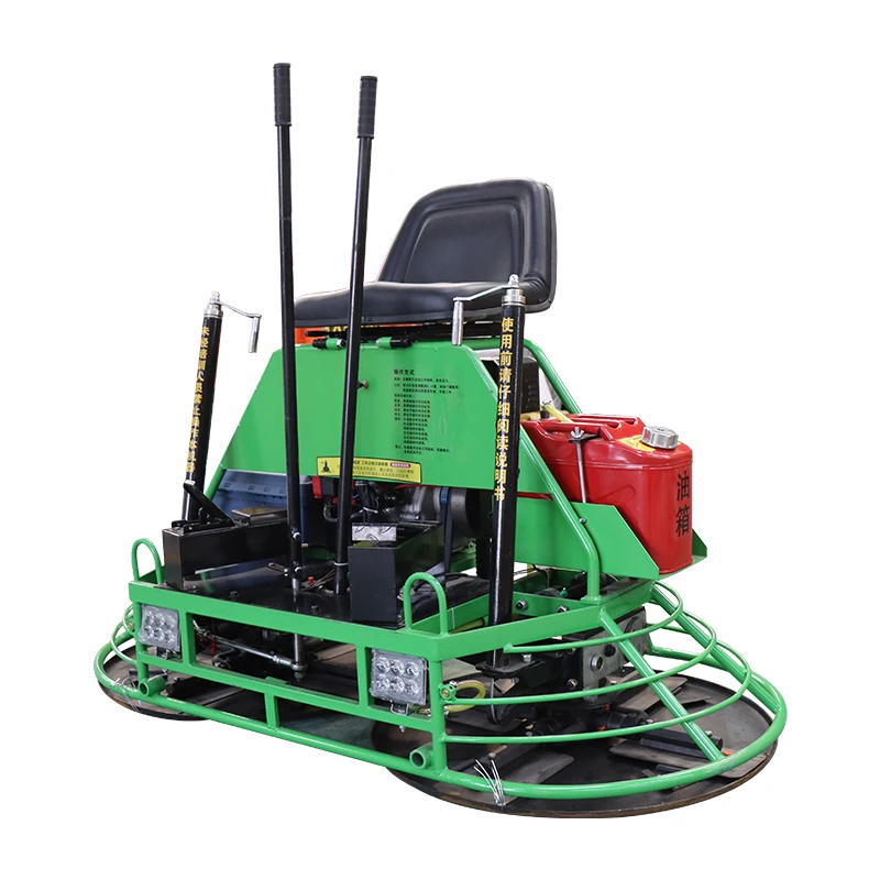 Concrete Driving Type Leveler Power Trowel Machine  petrol  Engine Mechanical Drive Concrete Power Trowel Machine