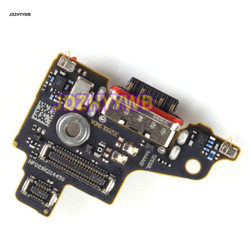45W Fast USB Charging Dock Port Mic Microphone Connector Board Flex Cable Repair Parts For Xiaomi MI 12 Lite 12Lite 2203129G