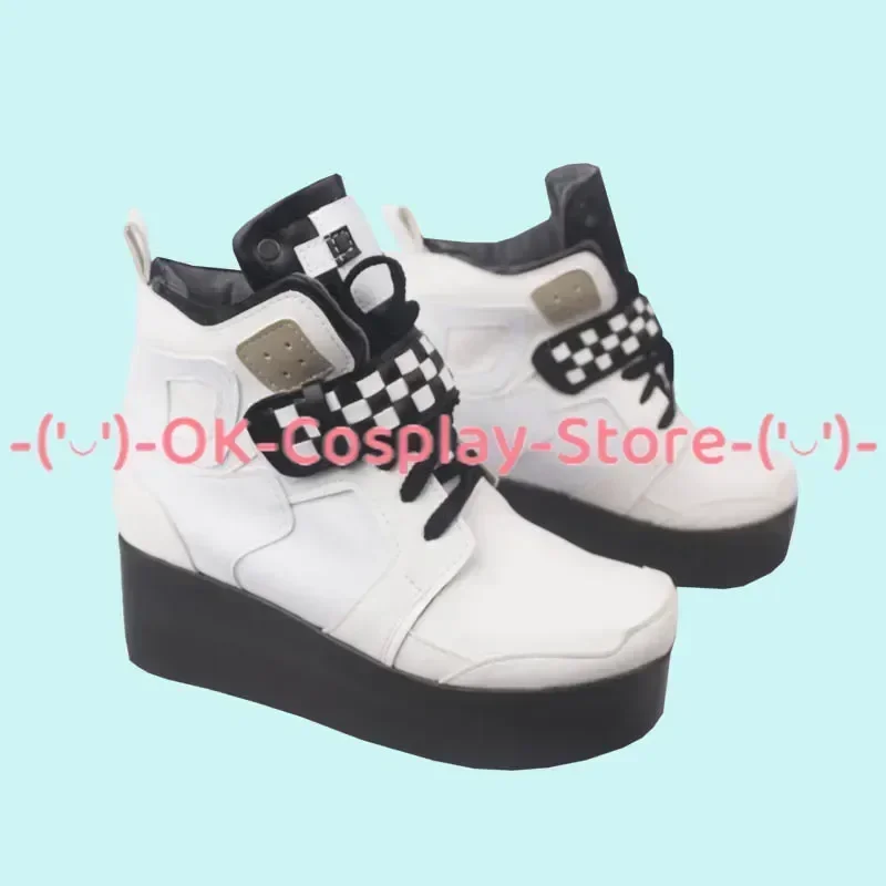 [Customized] NIKKE The Goddess of Victory Alice Cosplay Shoes Anime Game Roleplay Prop Halloween Carnival Party PU Leather Boots