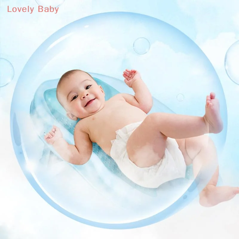 【BBS】1 قطعة جيب شبكي عالمي لحديثي الولادة مضاد للانزلاق قطعة أثرية شبكة استحمام للأطفال سرير حمام مضاد للانزلاق حامل حوض استحمام قابل للطي #3