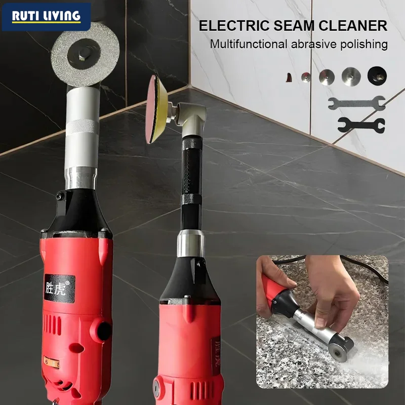 90 Degree Electric Elbow Engraving Motor Grinder 220V 200W Variable SpeedJewelry Wood Mold Polishing Tile Cleaning Tools