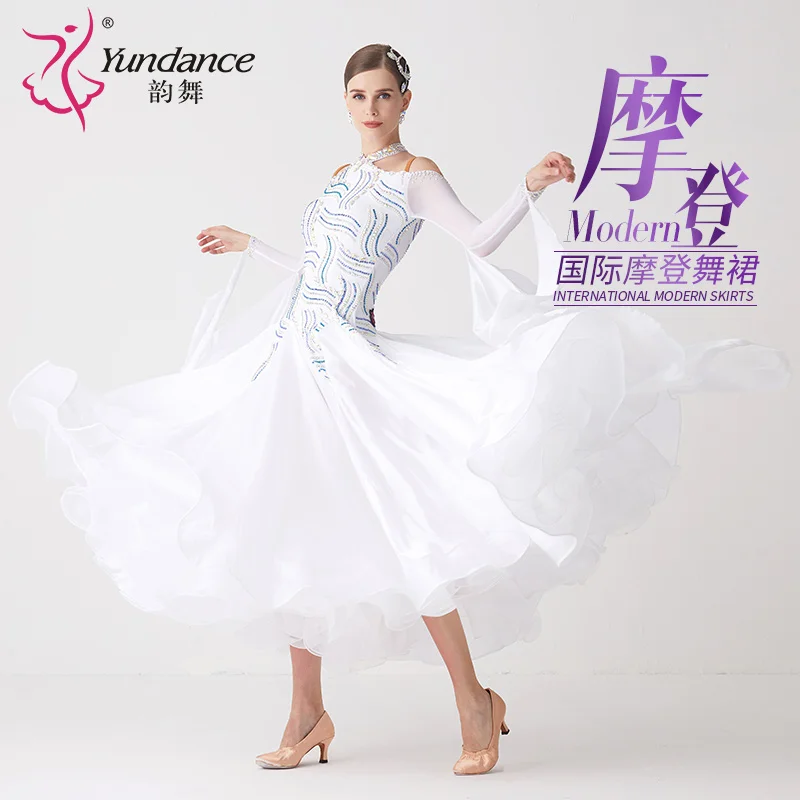 

B-21193 Custom New International Standard Ballroom Dance Dress High Quality Ballroom Dance Dresses for Sale