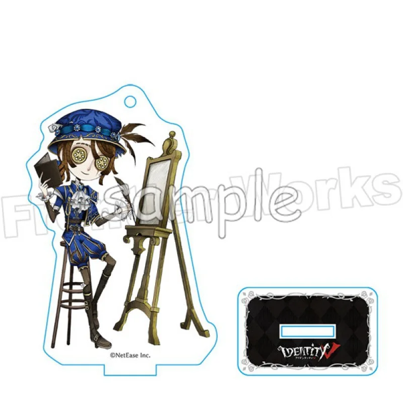 8CM Identity V Anime Figures Andrew Kreiss Ithaqua Cosplay Acrylic Stands Model Aesop Carl Cute Plate Desk Decor Christmas Gift