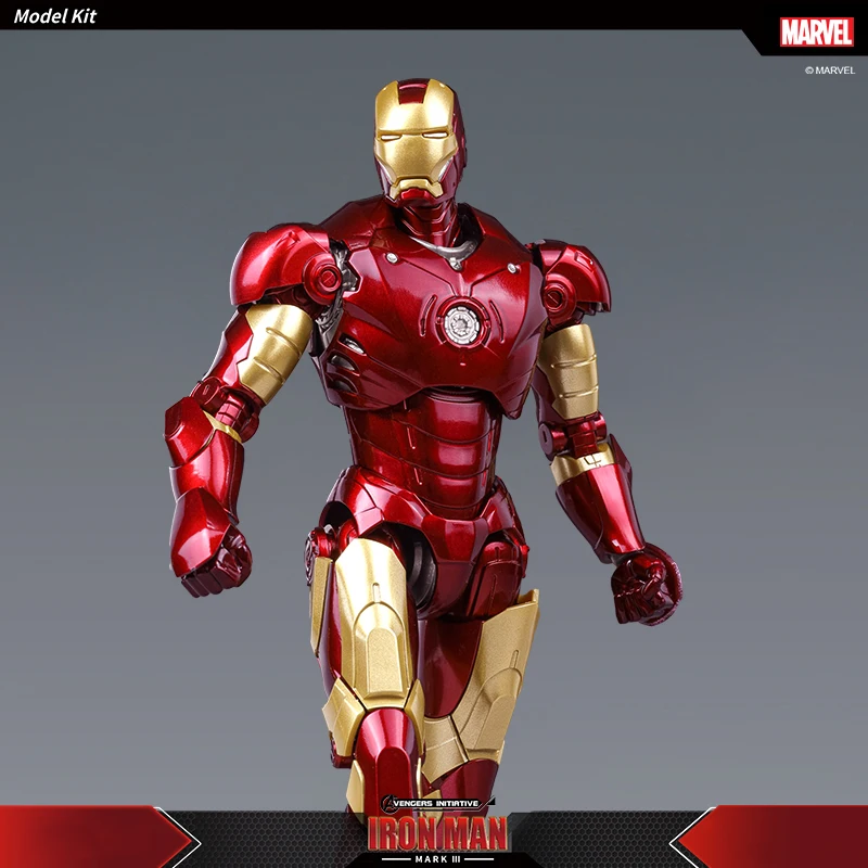 Marvel Iron Man MK3 Fondjoy Assemble Toy Iron Man Model 15cm ABS Material 1/12 Scale Action Figures Toy Birthday Gifts For Boys