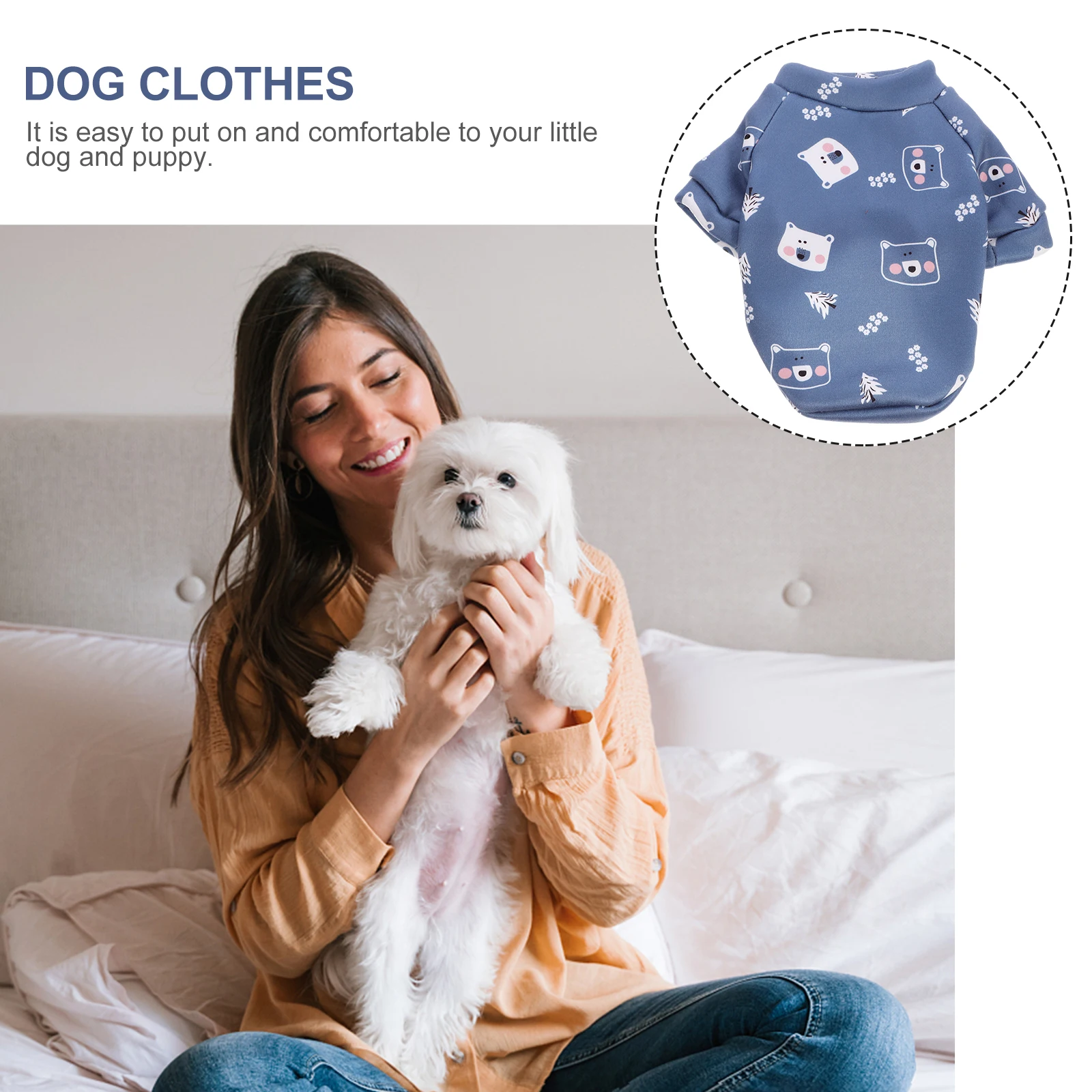 

Pet Dog Winter Coat Warm Clothes Soft Thermal Apparel Autumn Winter Clothes for Dogs Comfortable Windproof Dog Clothing