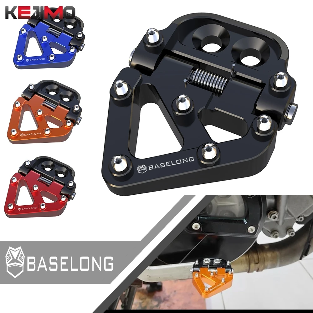 

For HUSQVARNA Norden 901 2022 2023 2024 2025 NORDEN901 norden 901 NORDEN-901 Folding Rear Brake Pedal Step Tip Plate Motorcycle