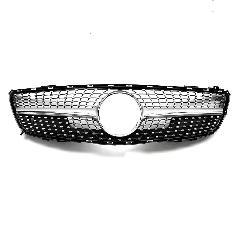 Applicable to  13-16 Mercedes-Benz SL-Class R231  Starry Sky grille Front Racing Grille Grill Mask Cover Trims Front Hood Grills