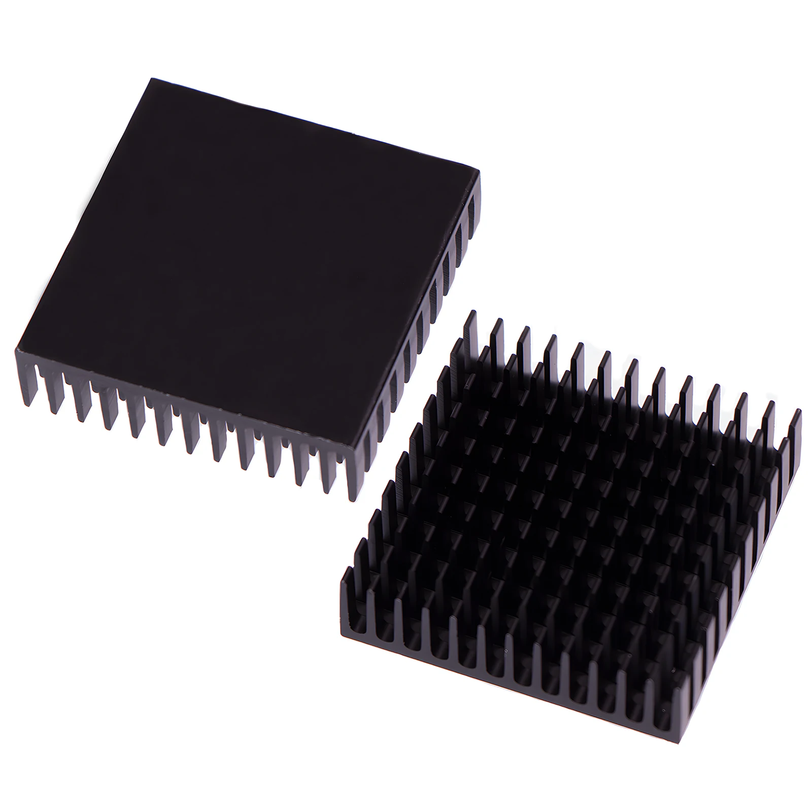 10Pcs Aluminum Radiator IC Heat Sink Slotting Heatsink for Electronic Chip Cool Pads 22x22x10/28x28x6/28x28x20/40x40x11mm