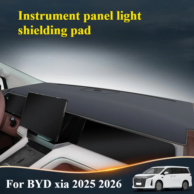 

For BYD xia 2025 2026 byd xia accessories Car Instrument Panel With Sunshade Sun Proof Anti Reflective Anti Light Mat