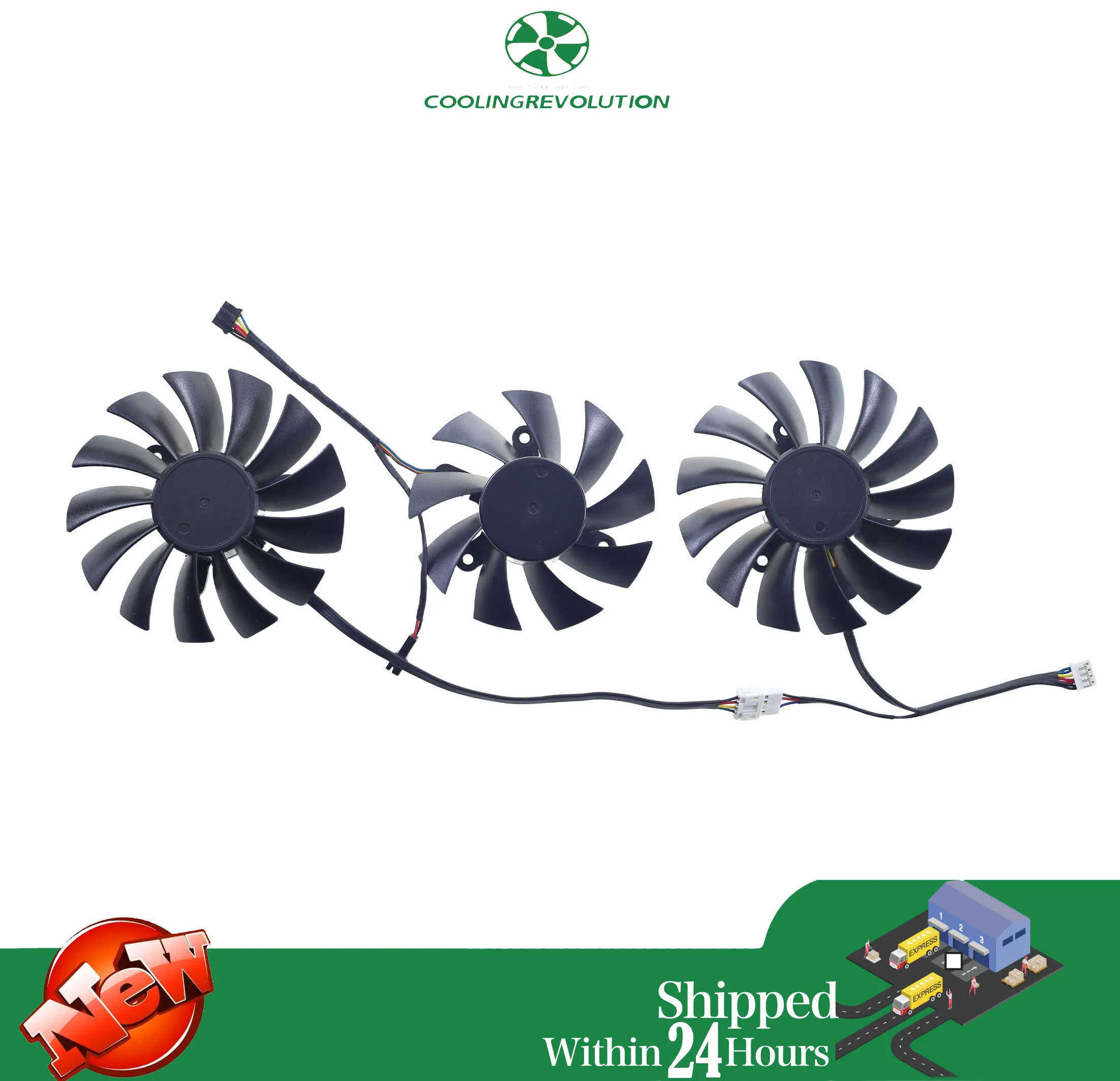 Graphics Card Fan CF8015H12D C - огляд і ціна Rtx 3080 10Gb Gpu
