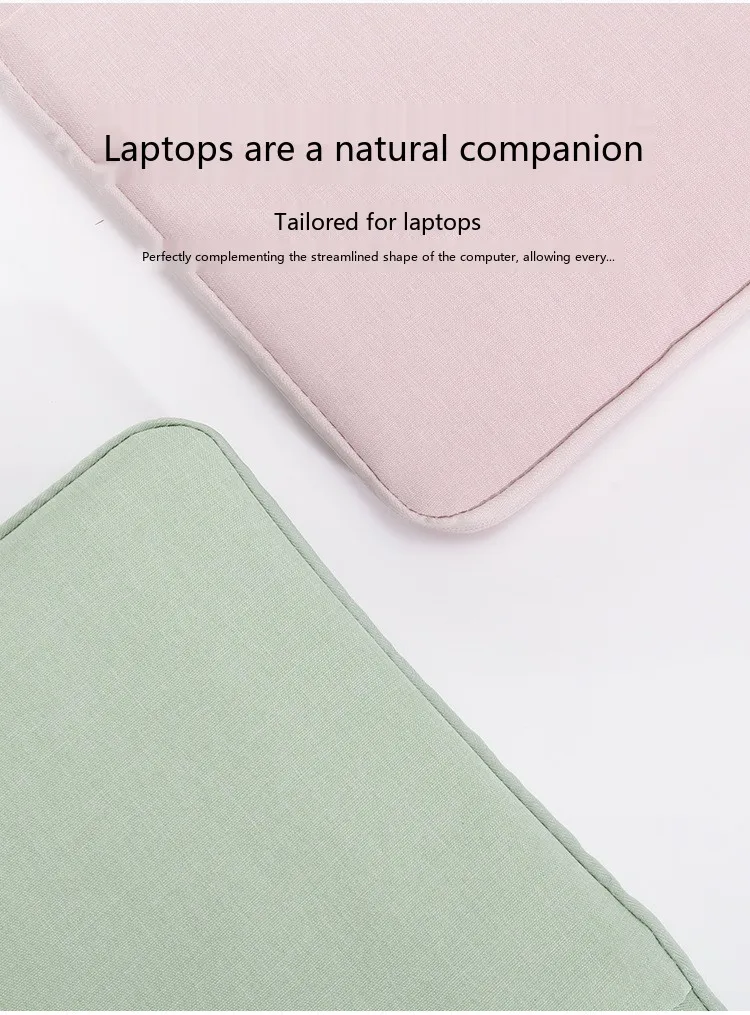 Multi-Size Oxford Tablet-Hülle 11-15,6 Zoll Schutztasche für iPad mit Plüschfutter – Detail 4