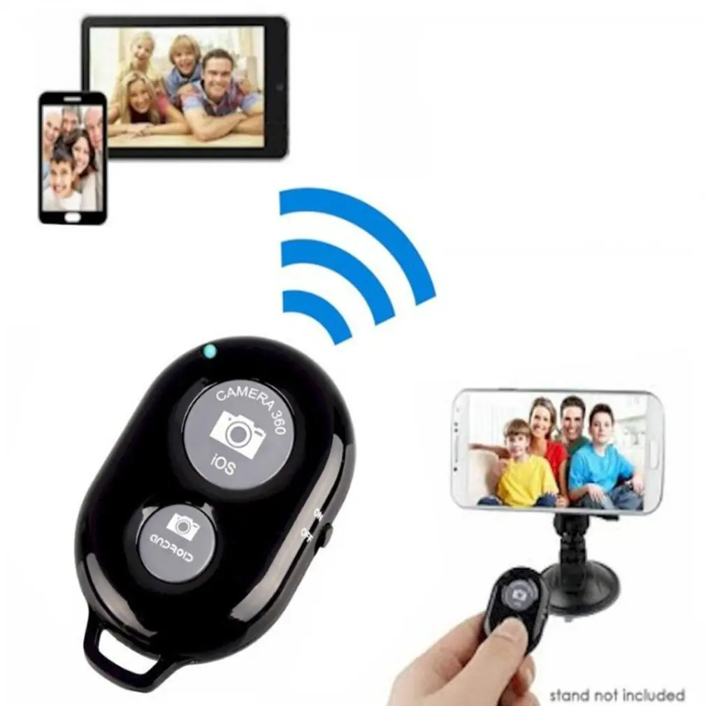 ปุ่มชัตเตอร์ไร้สายสําหรับอุปกรณ์เสริม Selfie กล้องอะแดปเตอร์ Photo Bluetooth รีโมทคอนโทรลปุ่มขายส่ง