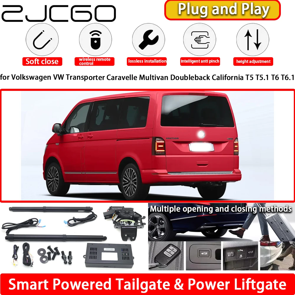 

for Volkswagen VW Transporter Caravelle Multivan Doubleback California T5 T5.1 T6 T6.1 Electric Powered Tailgate Power Liftgate