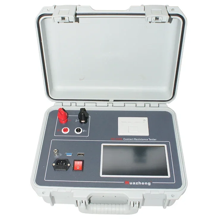 Huazheng HZ-5100  Digital loop resistance meter Portable 100a  contact resistance tester