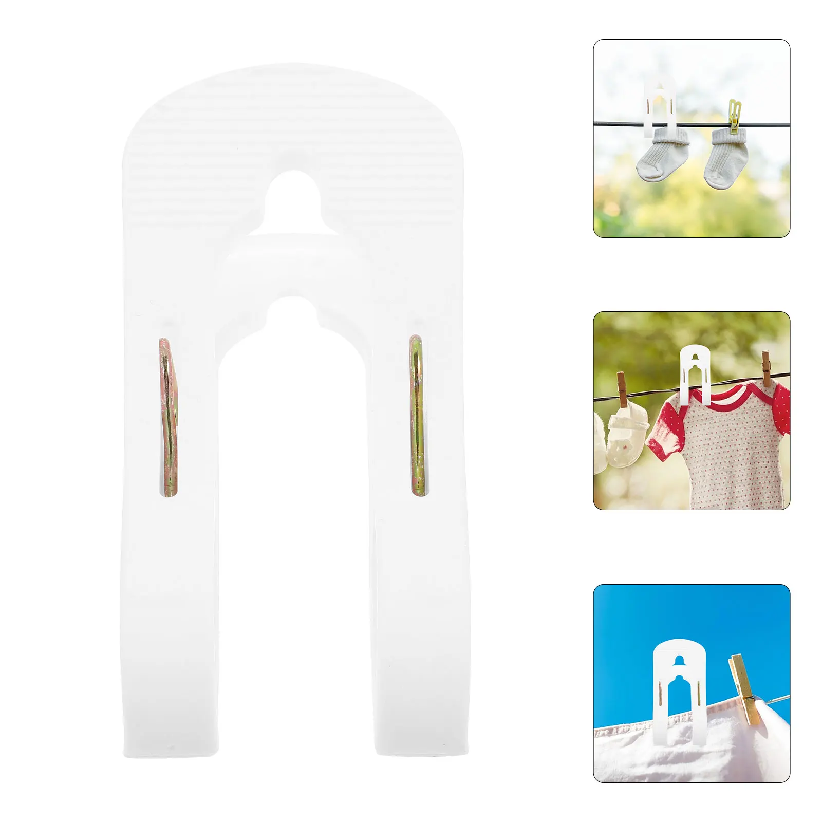 

Heavy Duty Large Plastic Windproof Non-Slip Clothes Clips Strong Hold For Quilts Wet Clothes Jeans Smooth No-Slip Teeth