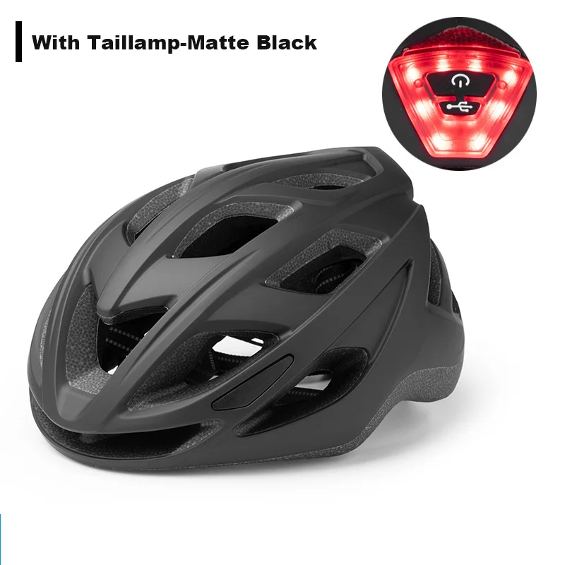 

Universal Safety Helmet For Adults With Detachable LED Taillamp