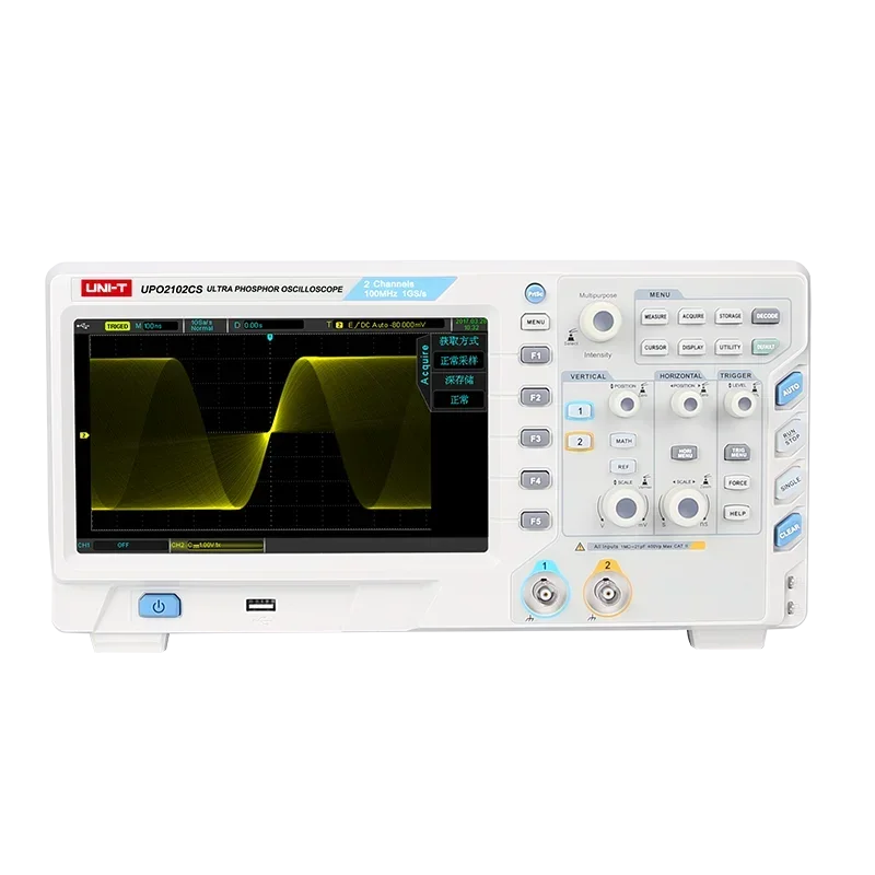 

UPO2104CS Экономичный цифровой осциллограф Четырехканальный, полоса пропускания 100 МГц, частота дискретизации 1 Гвыб/с, глубина памяти 56 Мп