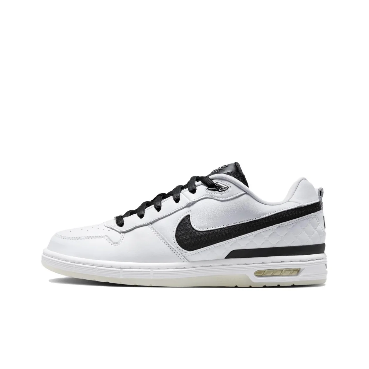 Nike P Rod Low top Skateboard Shoes Men's White Black HQ6828-100