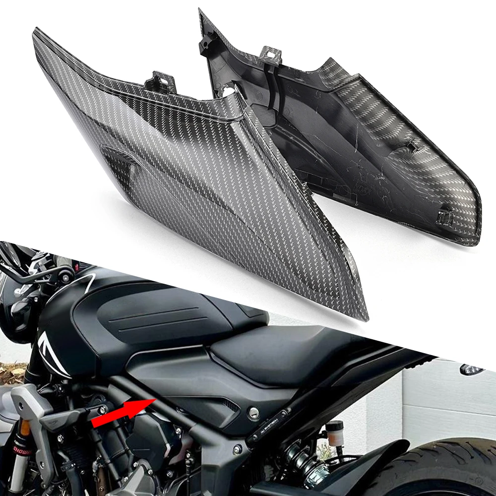 Pannello Laterale di Ricambio per Sella Moto, Copertura Carenatura per Triumph Trident 660 2022 2023 2024 2025