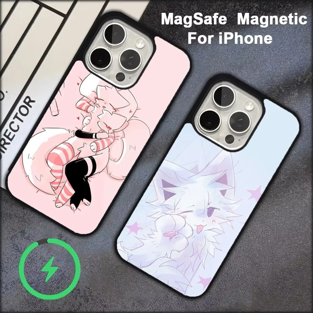 C-Cute  B-Boykissers Phone Case  For iPhone 16,15,14,13,12,11,Pro,Max,Plus,Mini, Magsafe,Magnetic Wireless Charging Case