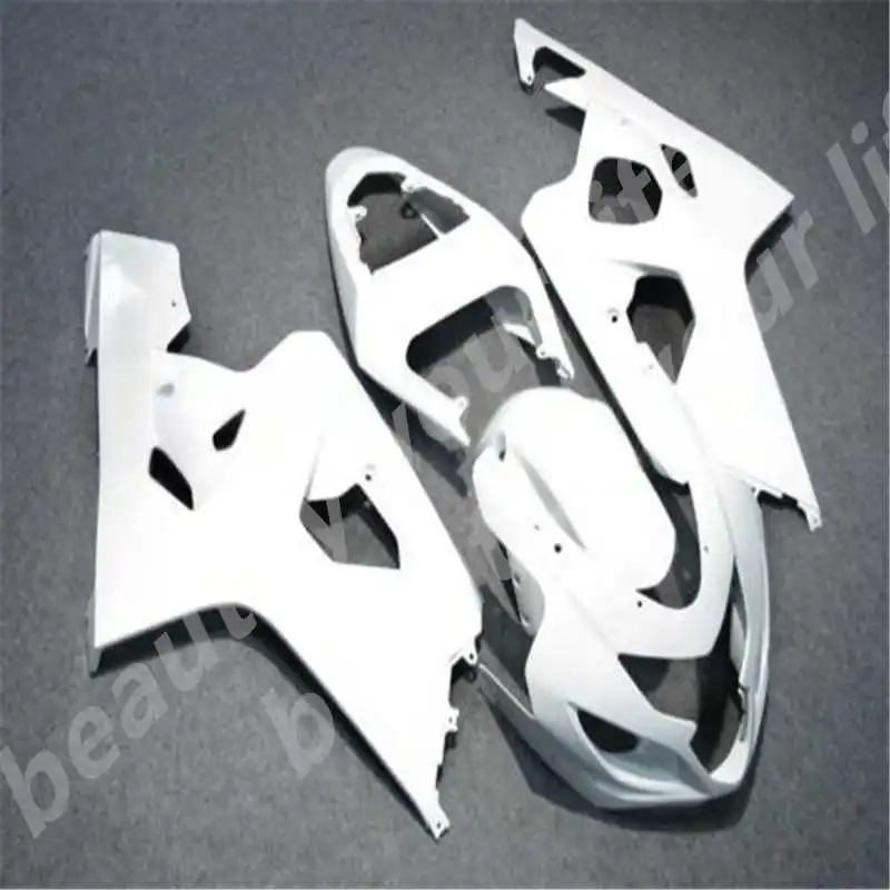 Whole white For G S X R600 R750 04-05 K4 G S XR600 G S XR750 K4 04 05 2004 2005 Fairing parts