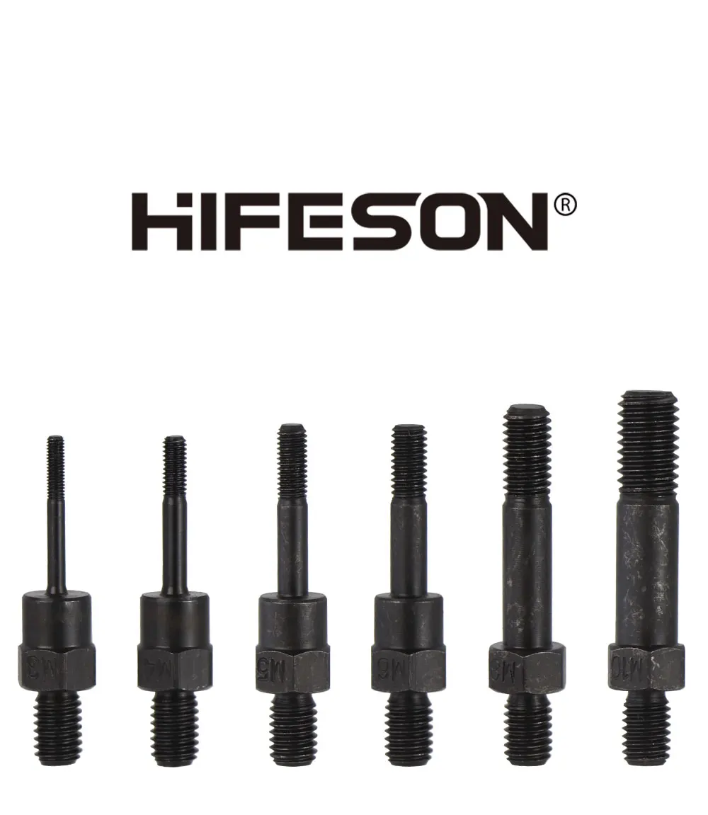 BT-606 BT-605 BT-607 BT-609 BT-610 Manual Rivet Nut Gun Part Rivet Head Screws Pull Rod Accessories For M3 M4 M5 M6 M8 M10 M12