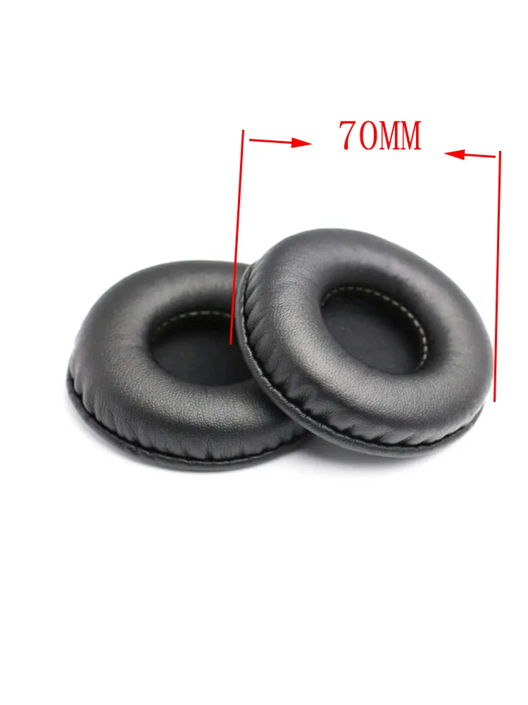 Ohrpolster für Kopfhörer, Schwamm, Leder, Schaumstoffkissen, 40 mm, 50 mm, 55 mm, 60 mm, 65 mm, 70 mm, 75 mm, 80 mm, 85 mm, 90, 95 100, 105 mm, 110 mm