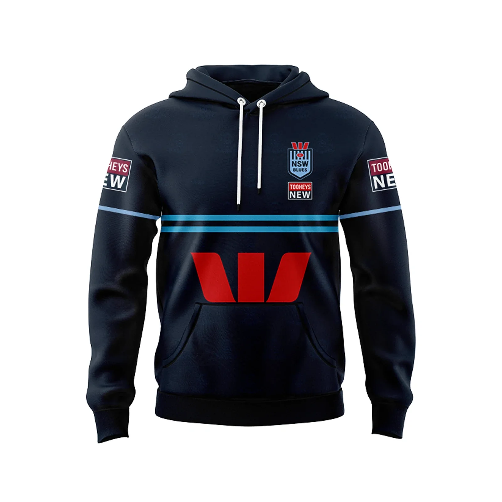 2023 NSW BLUES STATE OF ORIGIN Mens  Rugby Hoodies  Customize