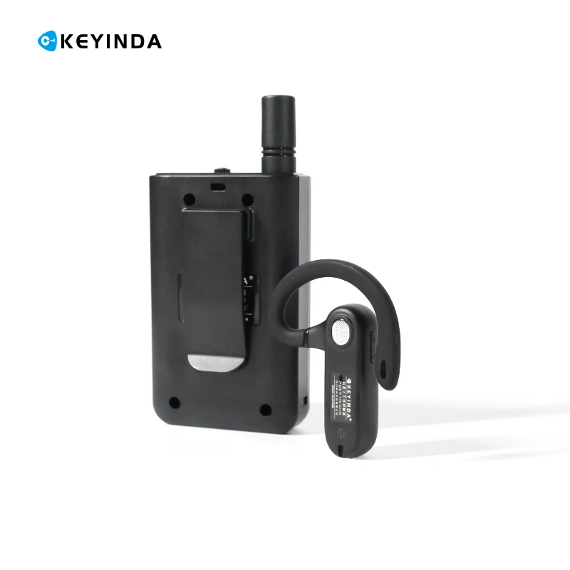 سماعات جولة المؤتمرات الصغيرة لاستقبال المؤتمرات وزيارة الأعمال والشركة الداخلية تستخدم جهاز الاتصال اللاسلكي طويل المدى