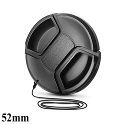 52mm Lens Cap for Nikon Canon Sony DSLR Camera Compatible Nikon D3000 D3100 D3200 D3300 D5000 D5100 D5200 D5300 D5500