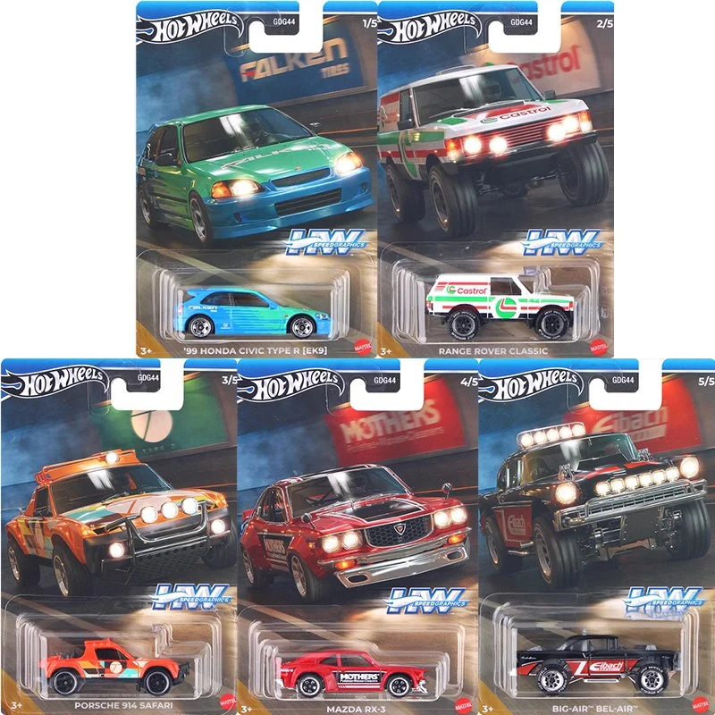 Mattel Sports Car Porsche 914 GT3 Hot Wheels Collect Toys Fast Mazad RX-3 Cars for Kids RANGE ROVER CLASSIC Model Hotwheels