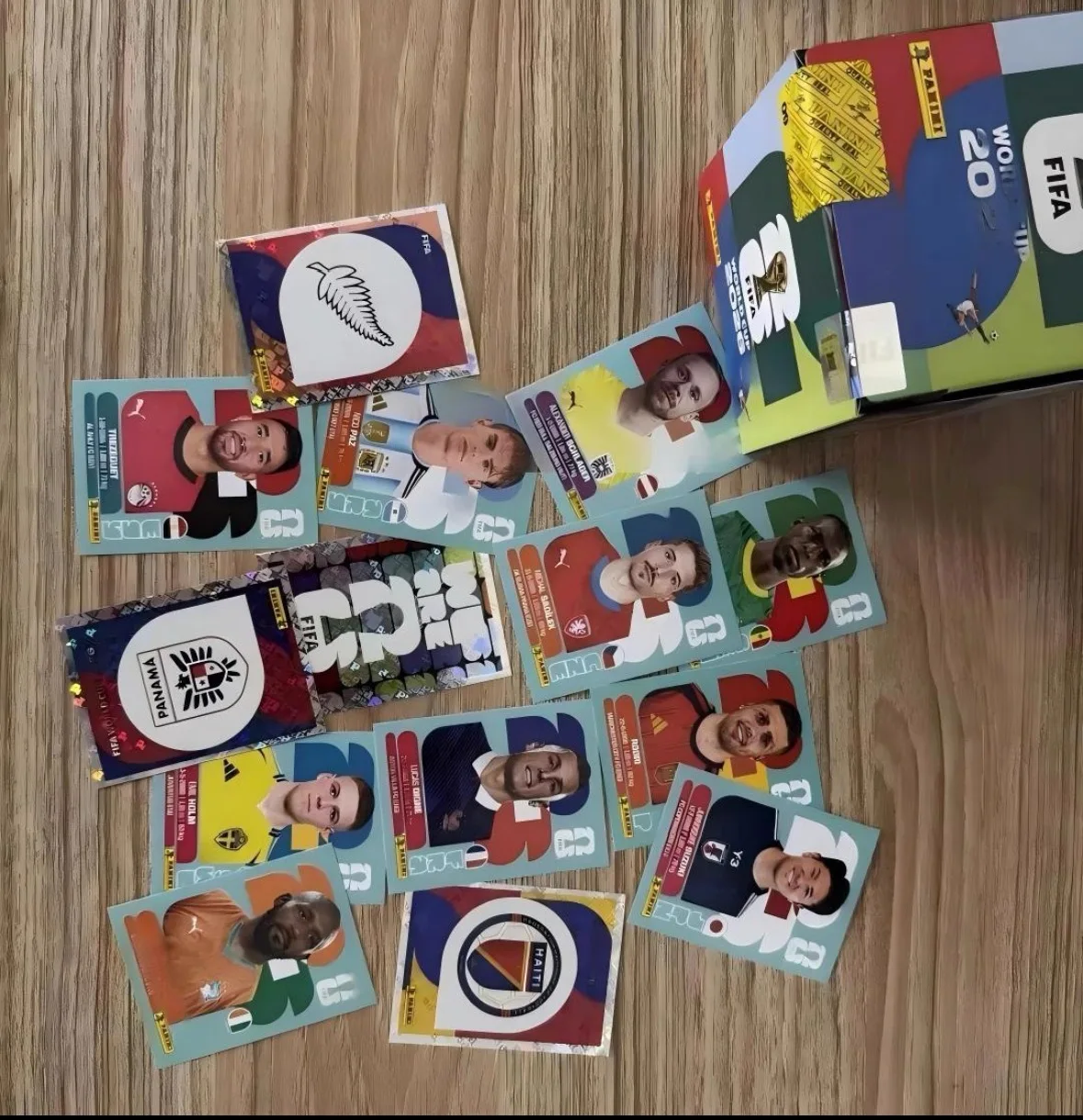 

Genuine Panini FIFA World Cup 2026™ Official Sticker Collection Album Set Soccer Star Stickers Gift