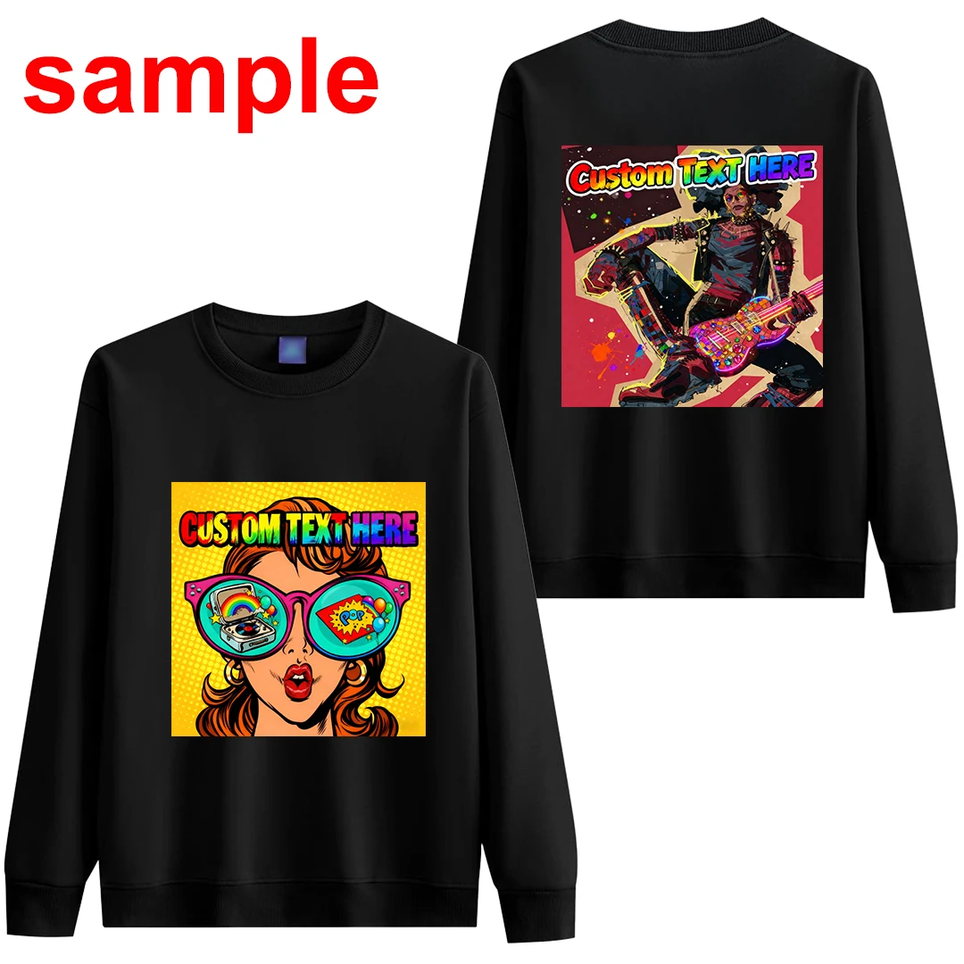 300gsm Pring Your Design Brand Autunno Felpe Personalizzato Allentato O-Collo da uomo Pullover in cotone Oversize Basic Solid Felpa con cappuccio