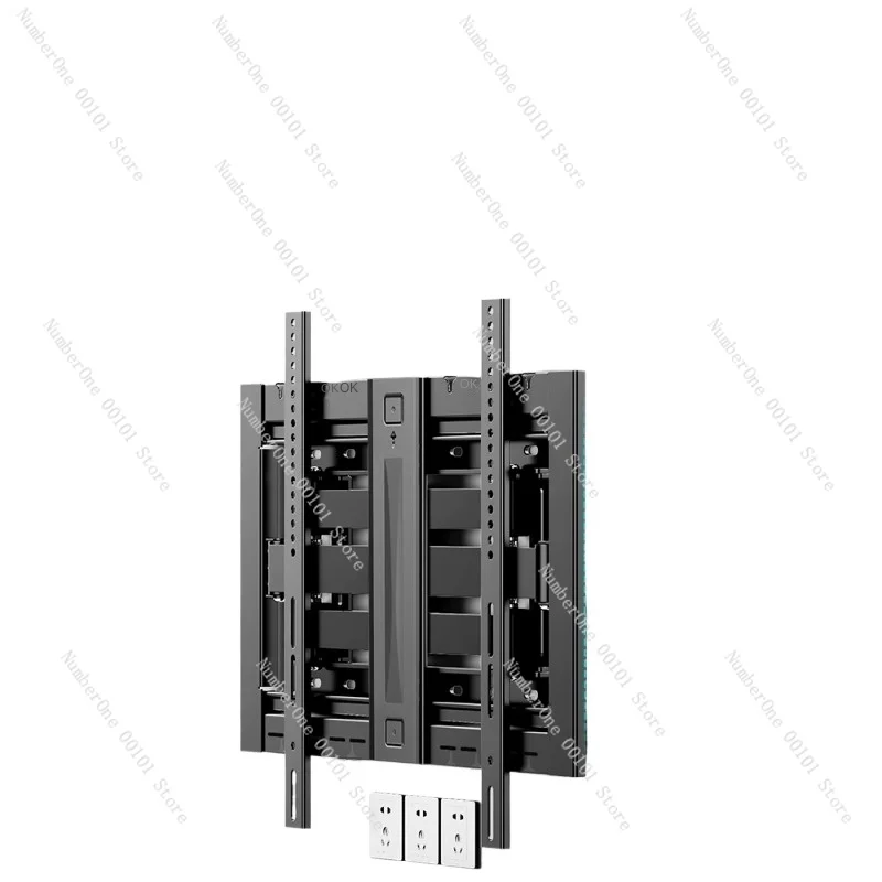 TV Universal Rack Ultra-Thin Telescopic Rotating Bracket X85/E3h/E3k55657585 Inch