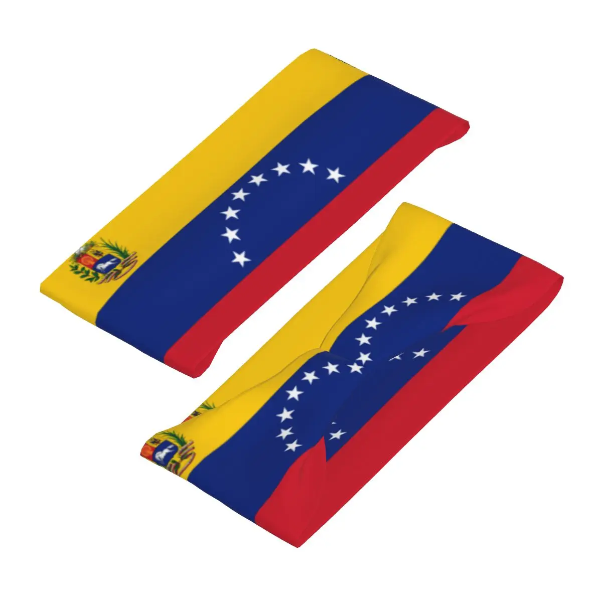 Flag Of Venezuela Elastic Hair Band Yoga Headband Makeup Hair Hoop Headwrap