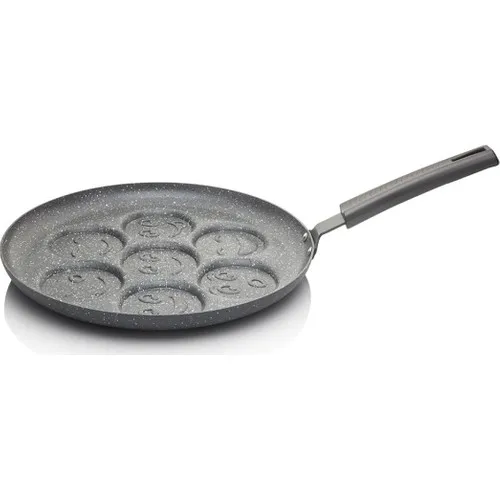 EW's Kitchenware Ews-Gray Smiling Face Pancakes mould