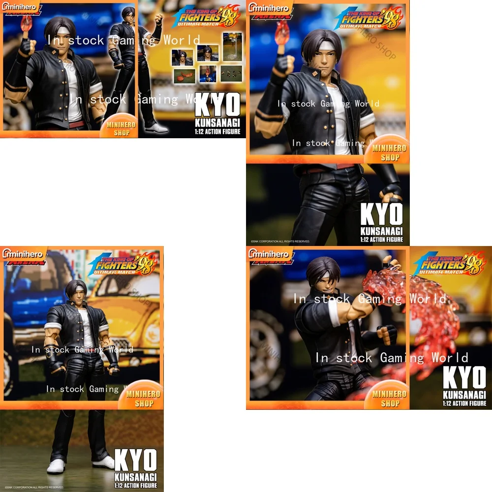 

In Stock Storm Toys Arena KOF King of Fighters 98 Ultimate Edition 1/12 Scale Kyo Kusanagi Naginata Action Figure Collectible