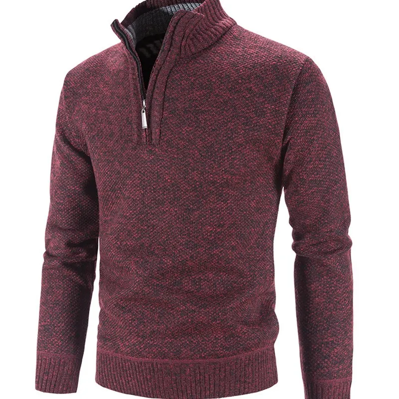 

Men's Slim Fit Thiened Autumn Winter Sweater Cardigan Velvet Knitted irt Casual Comfortable Breathable Deformable Winter ...