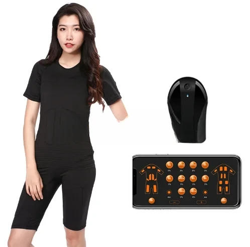 New Pattern Body Sculpting Fitness Trainer Slimming Muscle Stimulator Weight Loss Machine  Ems Training Suit Wireless