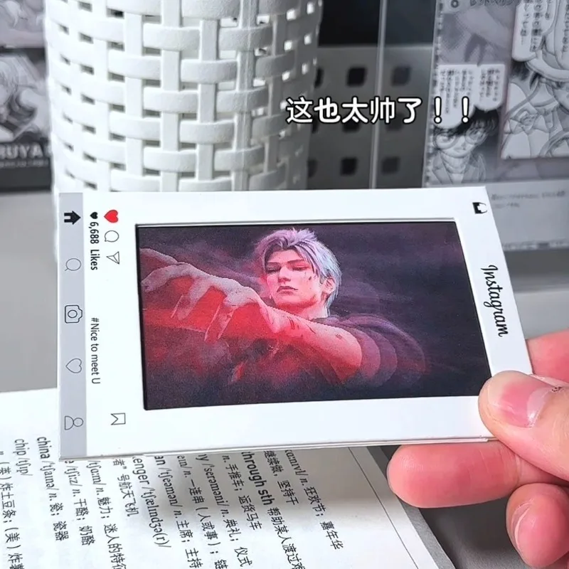 2Pieces Game Love and Deepspace Double Sided Printing Card Exquisite Sylus Qin Che Cards for Gift and collection