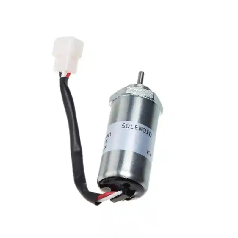 MV1-70 12V Fuel Stop Solenoid 897183-0140 for Hitachi Isuzu Engine 4LE2 8971830140 Excavator EX50U