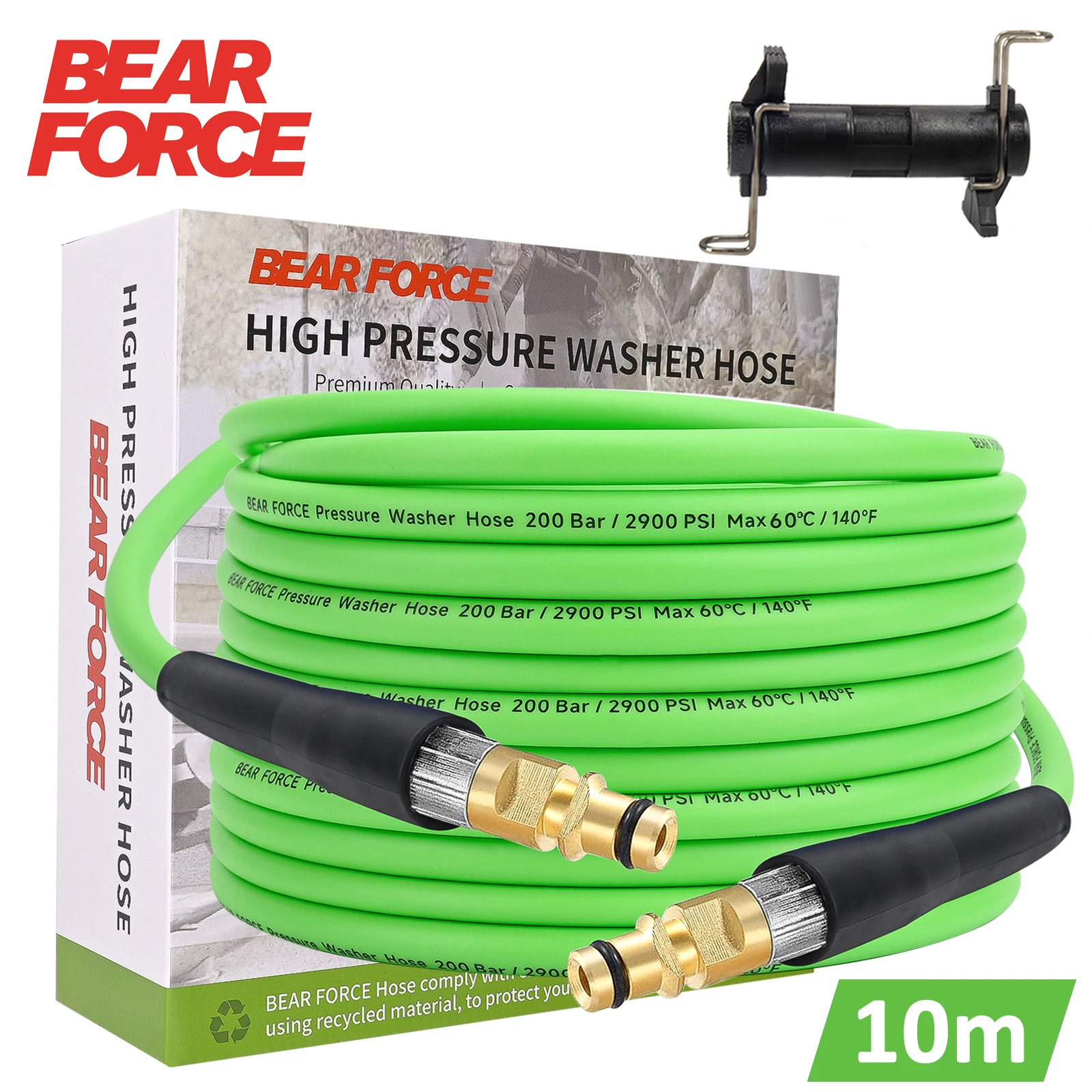 Soft & Flexible Pressure Washer Water Hose 1/4