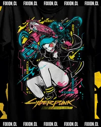 Cyber 3Anime T Shirt Manga Gift For Anime Lover All Size Cotton