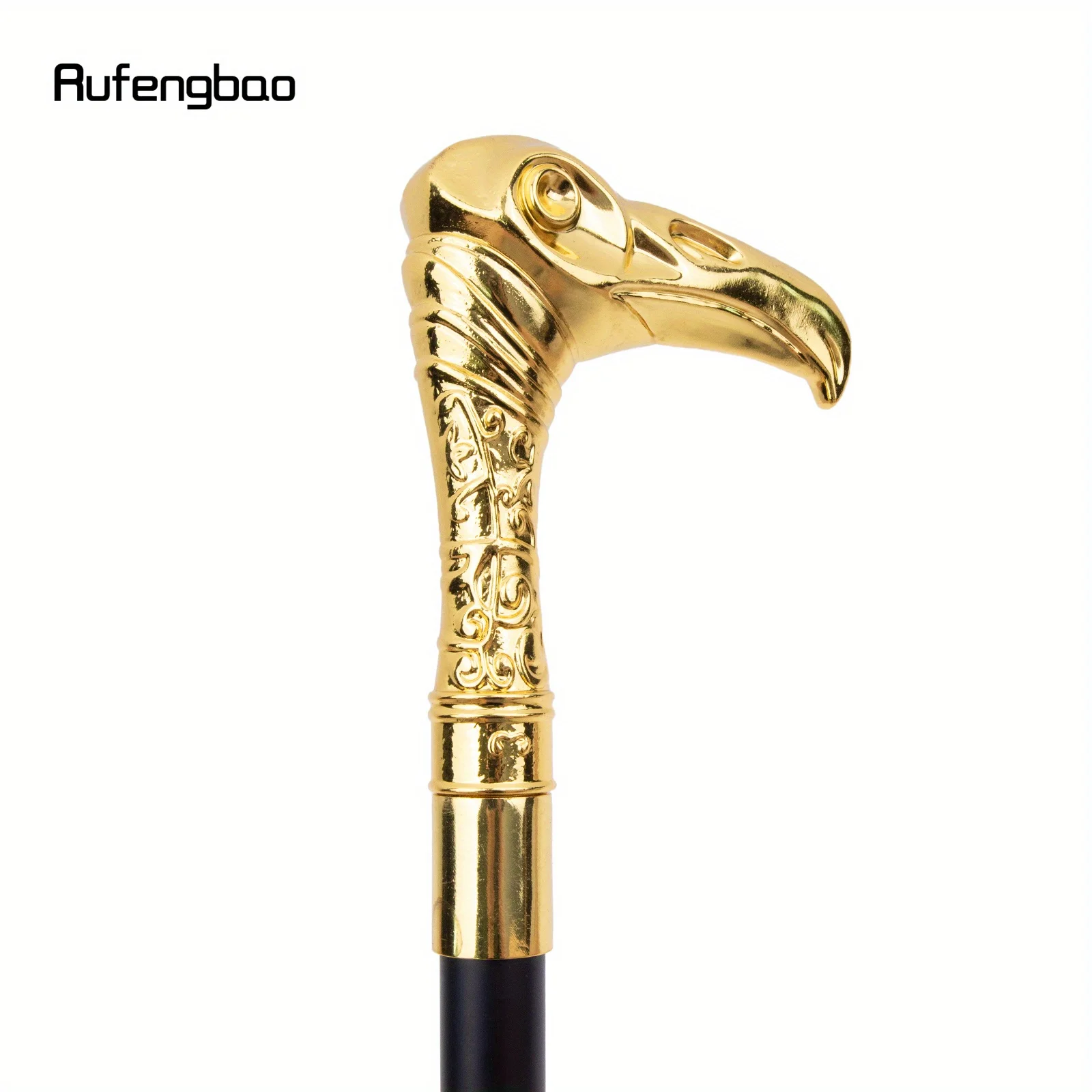 Gouden Luxe Decoratieve Cosplay Riet Elegante Mode Eagle Bird Riet Cosplay Crosier Vintage Stick Prestaties Podium Riet 93cm