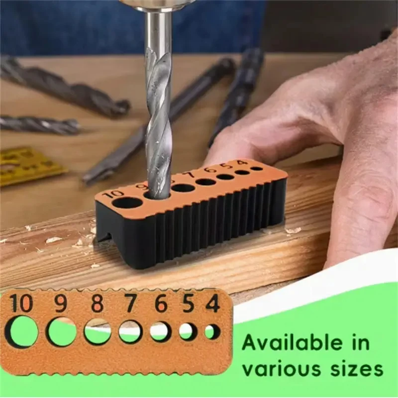Drill Guide For 4/5/6/7/8/9/10mm Holes Drill Bit DIY Drill Jig Block Joints Tool Multifunctional Precision Accessory  HOT SALE