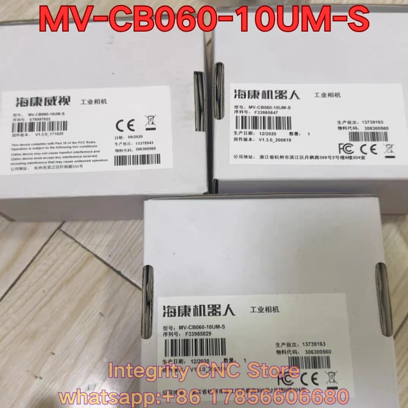 

The functional test of new and second-hand MV-CB060-10UM-S industrial cameras is normal