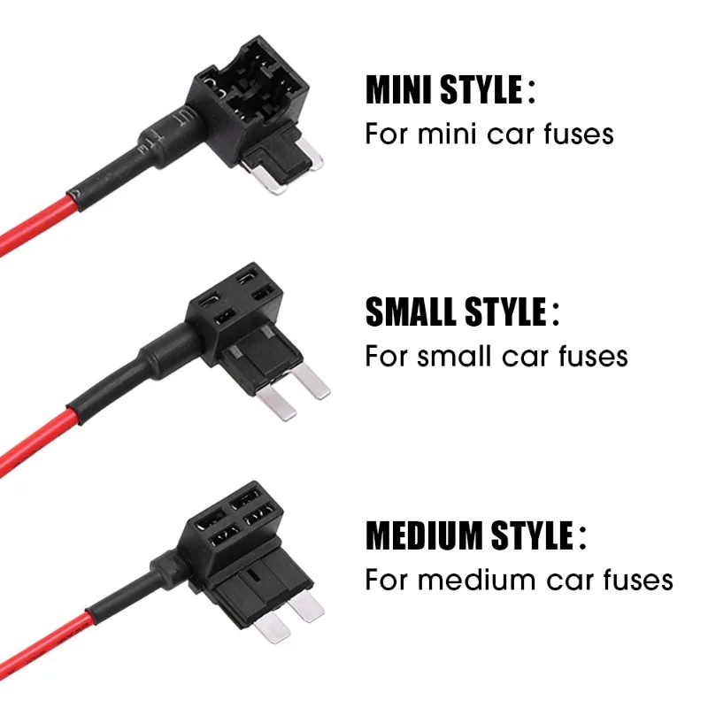 Auto Zekering Box Elektrische Apparaten Mini Kleine Middelgrote Auto Zekering Blades Houder Auto Circuit Extender Add-A-Circuit Power Adapter