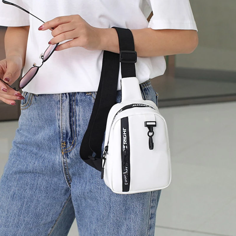 Damestas Borstzakken Zacht Pu Leer Nieuwe Trendy Tassen Vrouwelijke Crossbody Tas Schoudertassen Meerdere Zakken Pack Designer